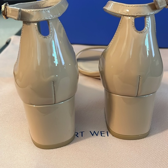 New Stuart Weitzman Ankle Strap Sandal - Picture 3 of 5